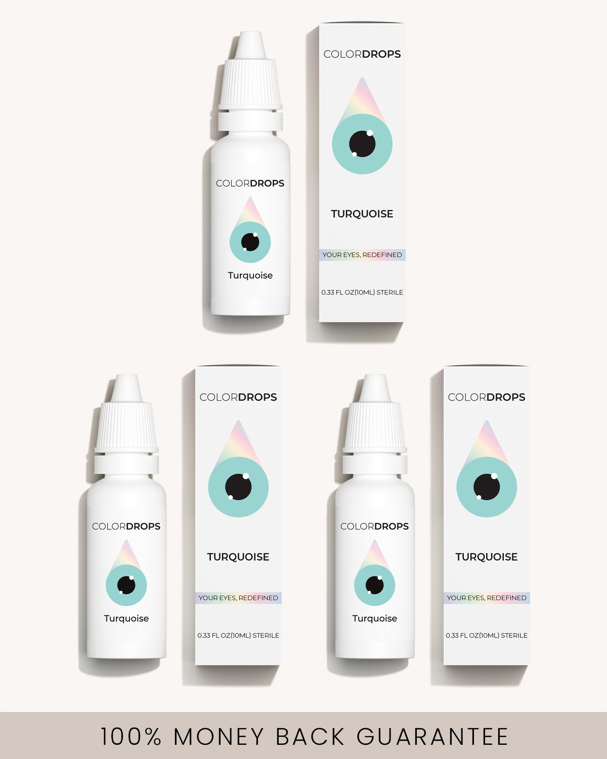 3x Turquoise Free